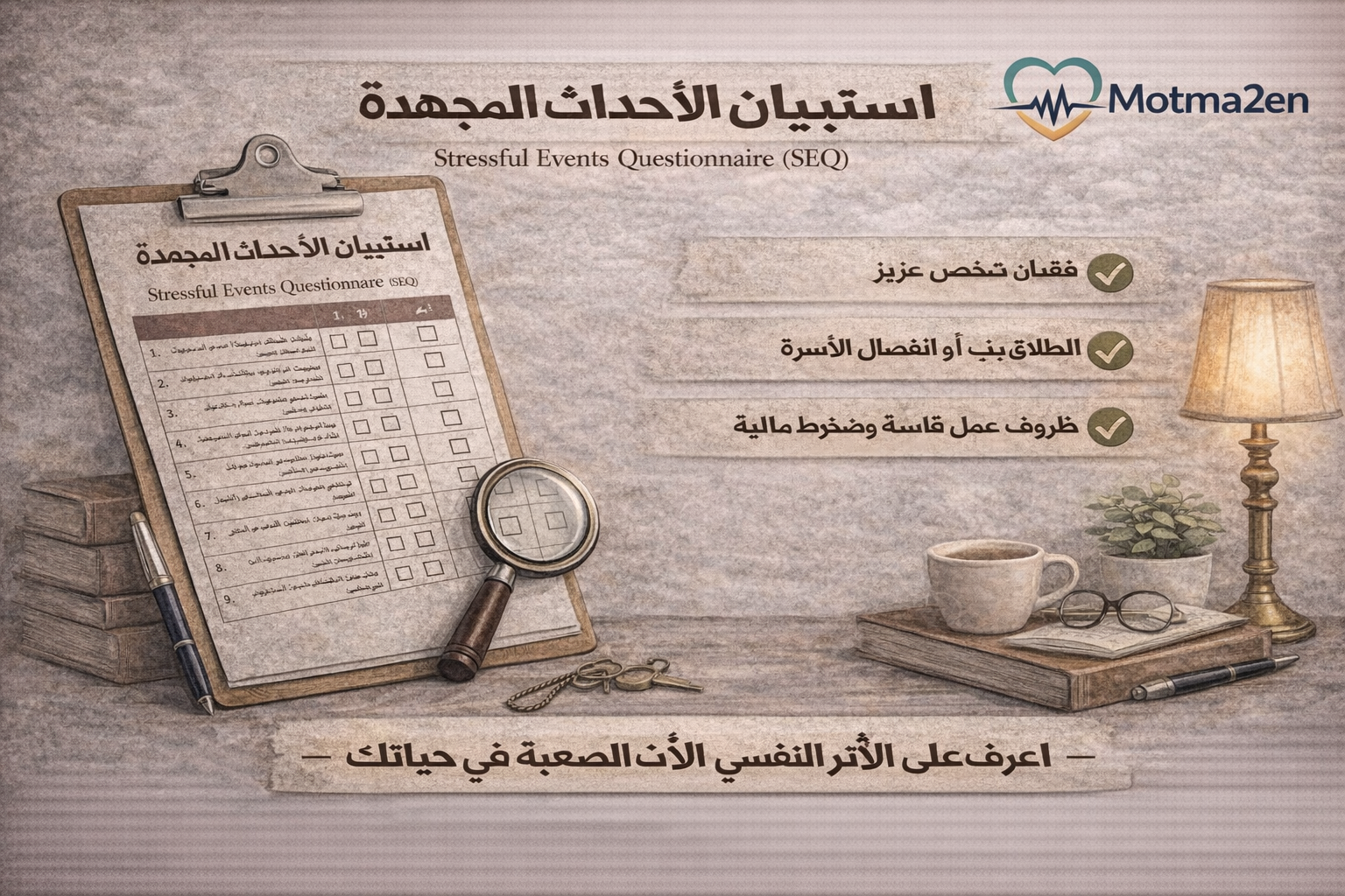 Stressful Events Questionnaire