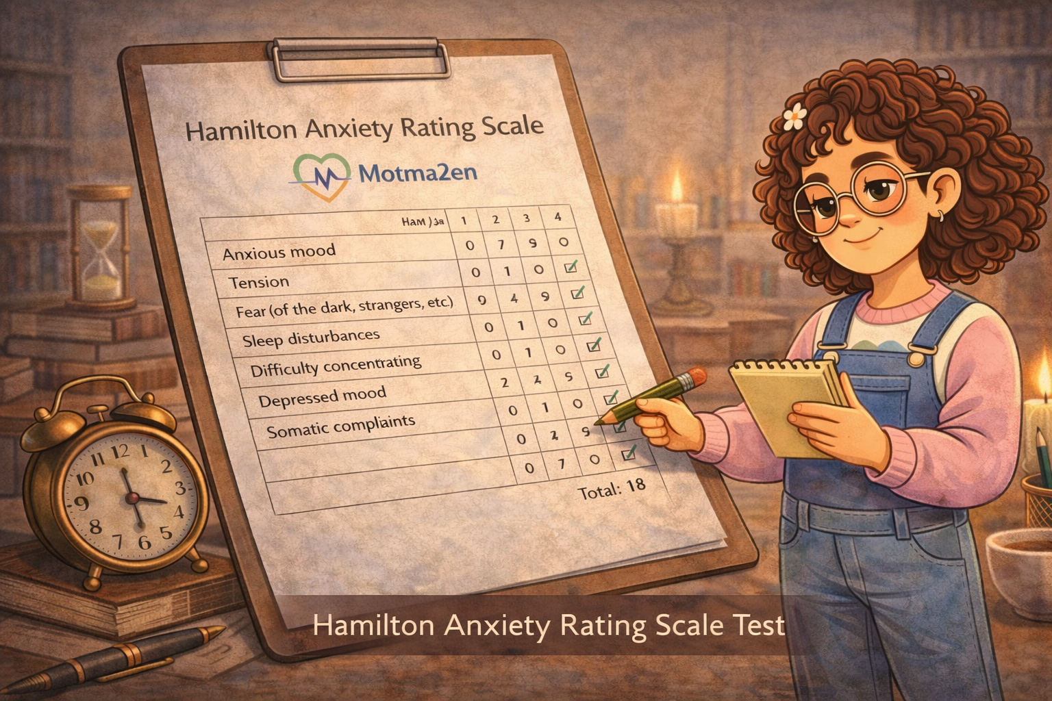 مقياس هاملتون لتقدير مدى القلق