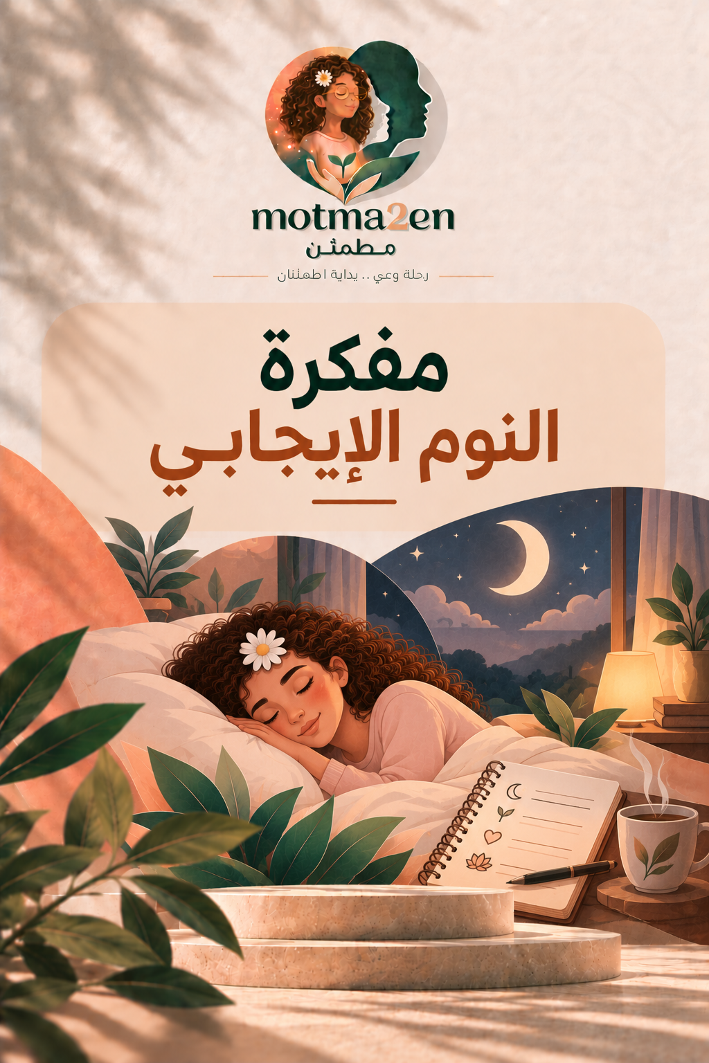مفكرة النوم الإيجابي