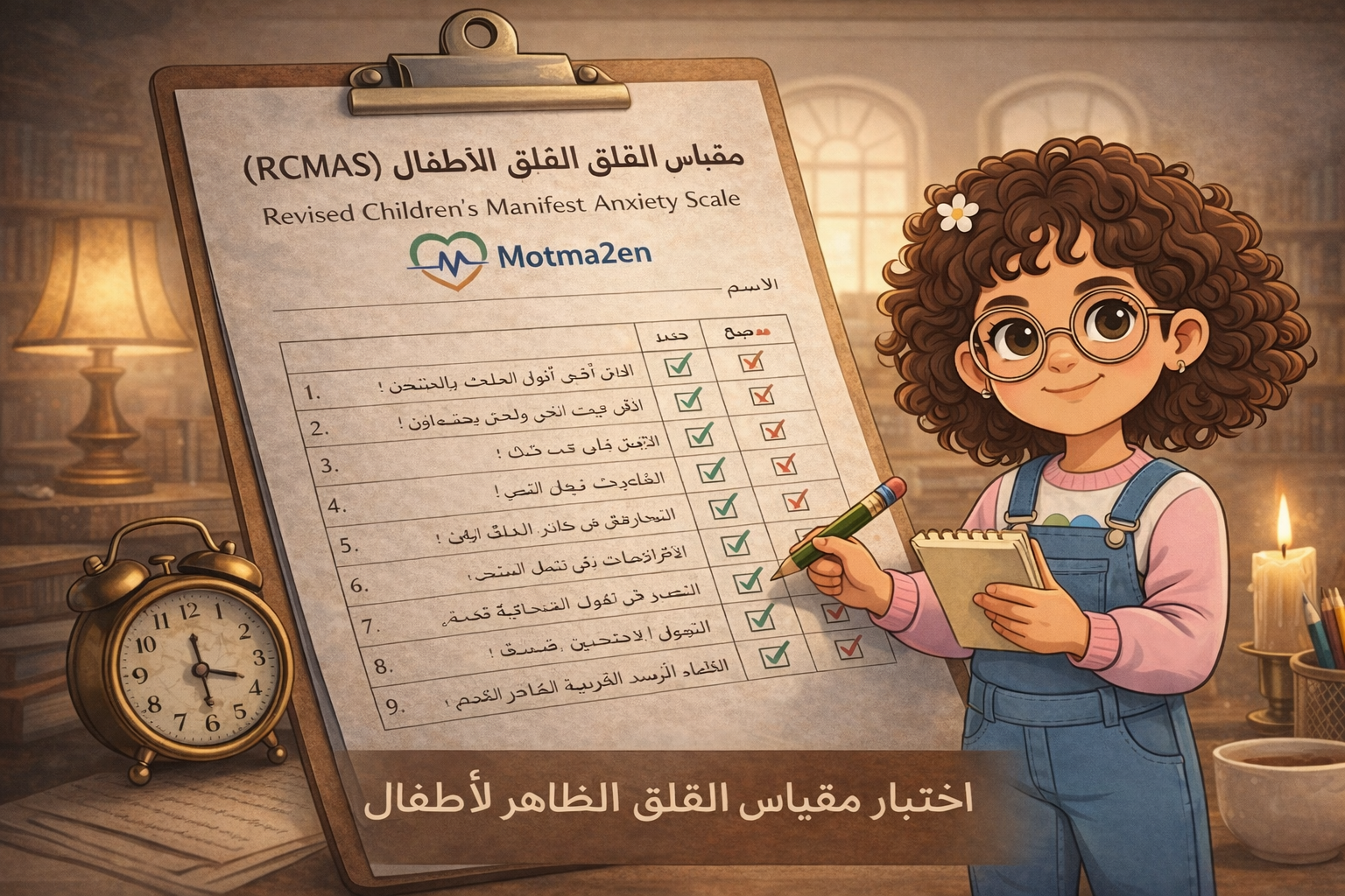 RCMAS مقياس القلق عند الاطفال