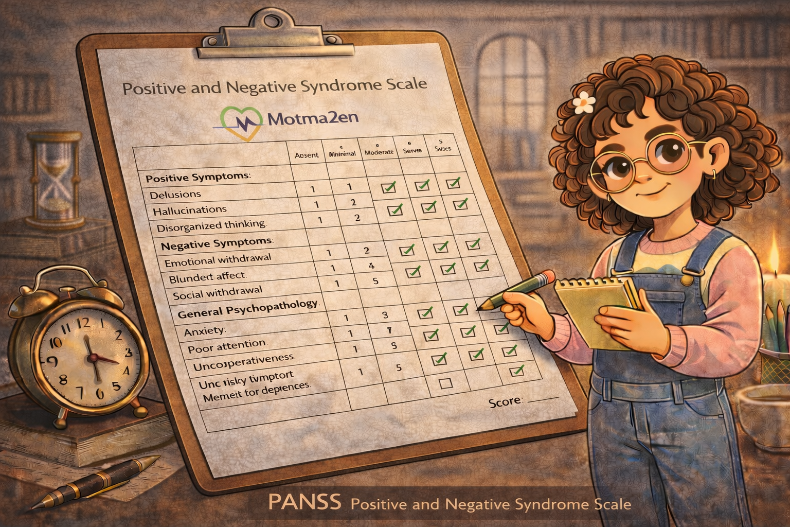 Positive and Negative scale ( PANSS)